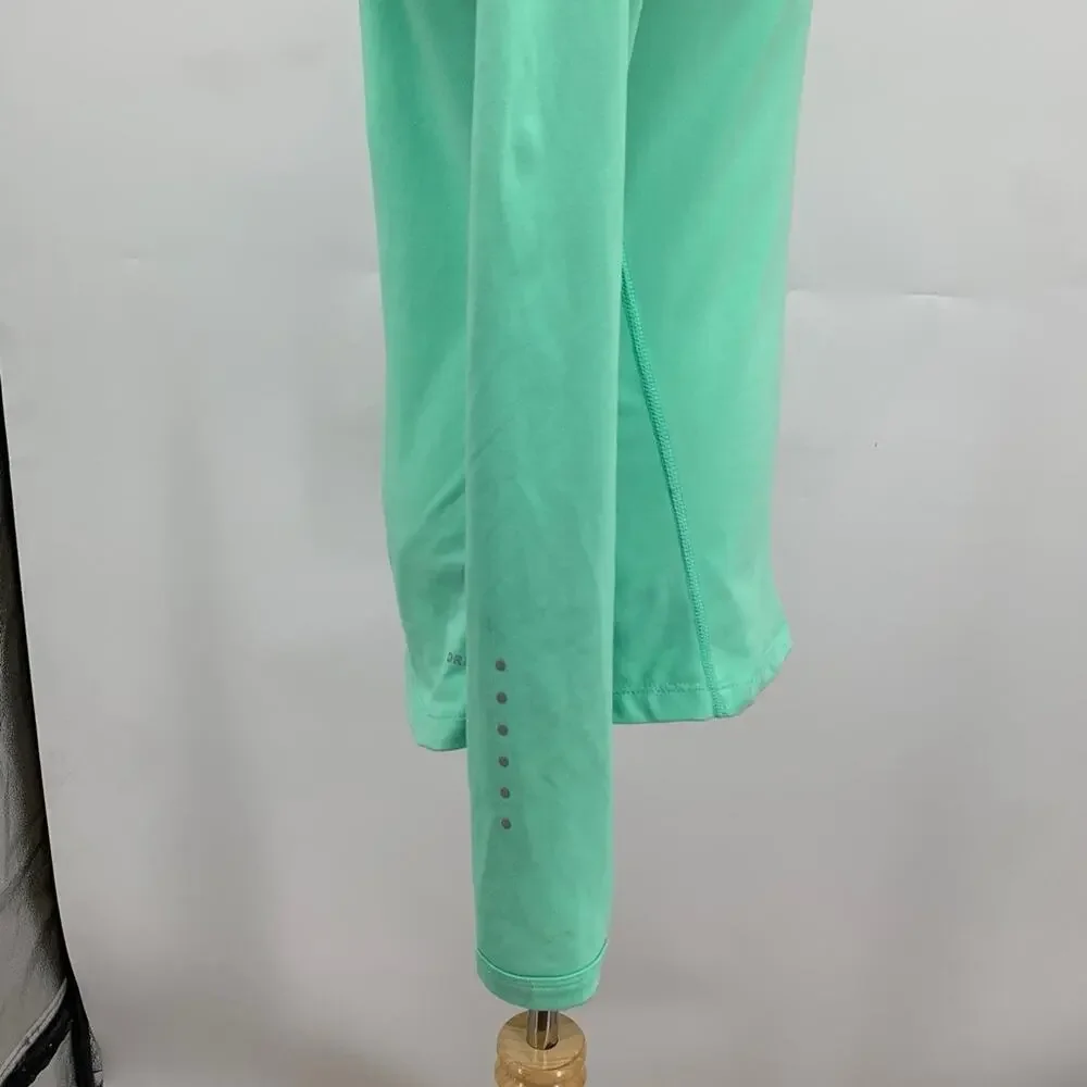 Nike Top Womens XS Extra Small Pistachio Dri Fit Element Running Half Zip *READ